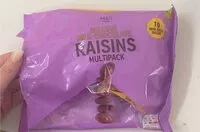 Mängden socker i Chocolate raisins