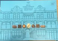 Mängden socker i Milk, Dark & White Chocolate Selection