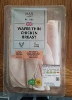 Mängden socker i wafer thin chicken breast