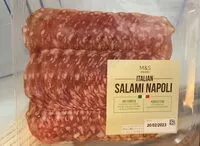 Mängden socker i Salami
