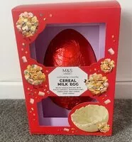 Mängden socker i Cereal milk egg