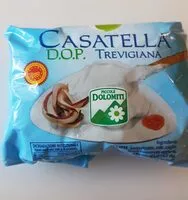 Mängden socker i Casatella DOP trevigiana