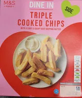 Mängden socker i Dine In - Triple Cooked Chips