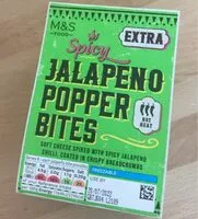 Mängden socker i Jalapeño poppers