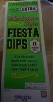 Mängden socker i Fiesta dips