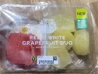 Mängden socker i Red&white grapefruit segments