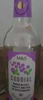 Mängden socker i Wonderfully British Blackcurrant Cordial