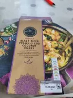 Mängden socker i Black Tiger prawn and cod coconut curry