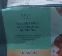 Mängden socker i Raspberry Jam Sponge Pudding