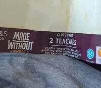 Mängden socker i Gluten Free Teacakes