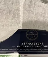 Mängden socker i Brioche Buns made with sourdough