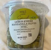 Mängden socker i Lemon & Herb Manzanilla Olives