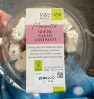 Mängden socker i Greek salad antipasti