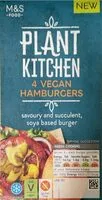 Mängden socker i 4 Vegan Hamburgers