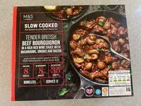 Mängden socker i Tenders beef bourguignon