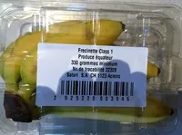 Mängden socker i Bananes