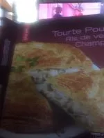 Mängden socker i Tourte poularde ris de veau champignous