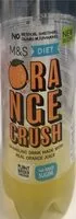 Mängden socker i Orange Crush