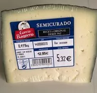 Mängden socker i Semicurado Garcia Baquero