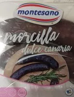 Mängden socker i Morcilla dulce Canaria