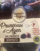 Mängden socker i Pruneau d'Agen