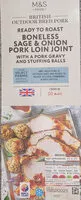 Mängden socker i Ready to Roast Boneless Sage & Onion Pork Loin Joint