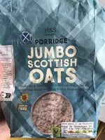 Mängden socker i jumbo Scottish oats