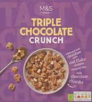 Mängden socker i Triple chocolate crunch