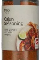 Mängden socker i Cajun Seasoning