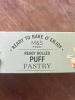 Mängden socker i ready roll puff pastry