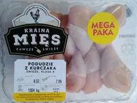 Mängden socker i Podudzie z kurczaka, klasa A