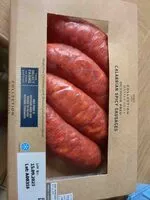 Mängden socker i Outdoor Bred Calabrian Spicy Sausages