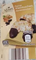 Mängden socker i Feine Kleinkuchen Mandelhörnchen