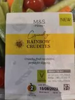 Mängden socker i Crunchy rainbow crudites