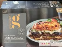 Mängden socker i Lam moussaka