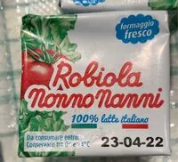 Mängden socker i Robiola