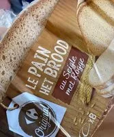 Mängden socker i Pain  au seigle