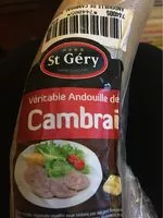 Mängden socker i Véritable Andouille de Cambrai