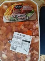 Mängden socker i Pot'Je Vlesh