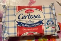 Mängden socker i Certosa stracremosa