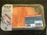 Mängden socker i Filet De Saumon Atantique