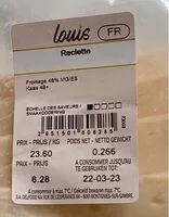 Mängden socker i Raclette