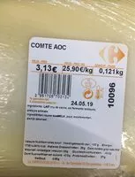 Mängden socker i Comte AOC