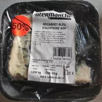 Mängden socker i Rocabret bleu d'Auvergne