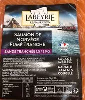 Mängden socker i Saumon de norvege fume tranche