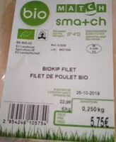 Mängden socker i Filet de poulet bio