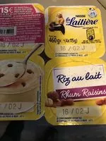 Mängden socker i Riz au lait nature