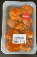 Mängden socker i Pilon de poulet Paprika