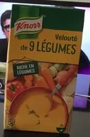 Mängden socker i Velouté de 9 légumes