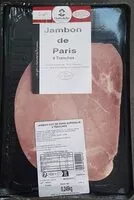 Mängden socker i Jambon de Paris 4 tranches